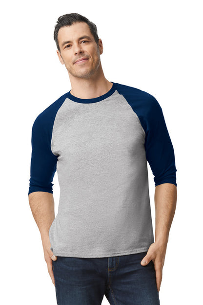 Gildan® Heavy Cotton&#8482; 3/4-Sleeve Raglan T-Shirt. 5700