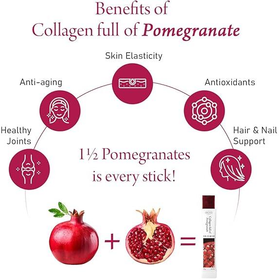 WELLINUS Collagen Jelly Sticks: Pomegranate, Mango & Blueberry Variety Pack (75 Count) – Glowing Skin, Healthy Hair & Strong Nails