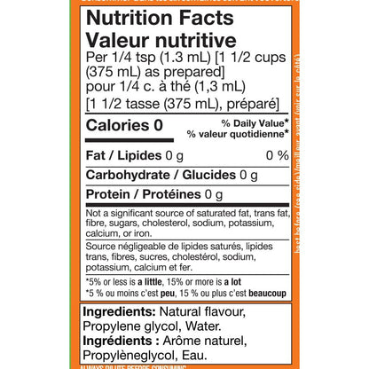 SodaStream bubly Drops: Orange Flavor |  (40ml)