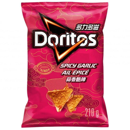 Doritos Spicy Garlic Tortilla Chips - ( 7.4 oz)