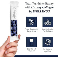 Korean Beauty Blueberry Collagen Jelly Sticks - 25 Packs