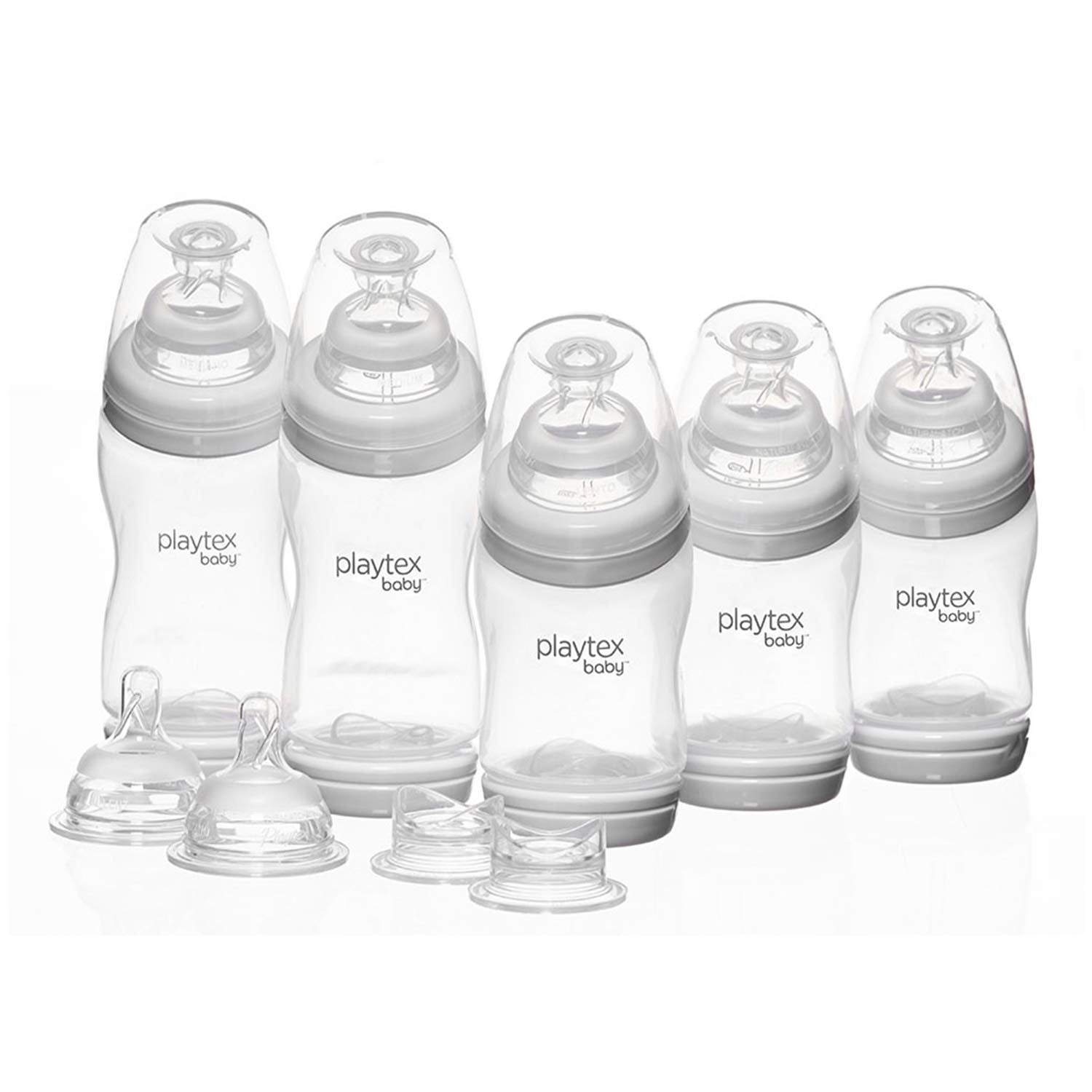 Playtex Baby VentAire Anti-Colic Bottle Gift Set – BPA Free, Reduces Gas & Spit-Up
