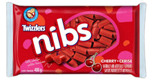 Twizzlers Nibs Cherry Flavored Licorice Candy - 14 oz Share Size Bag of Chewy, Bite-Sized Bites