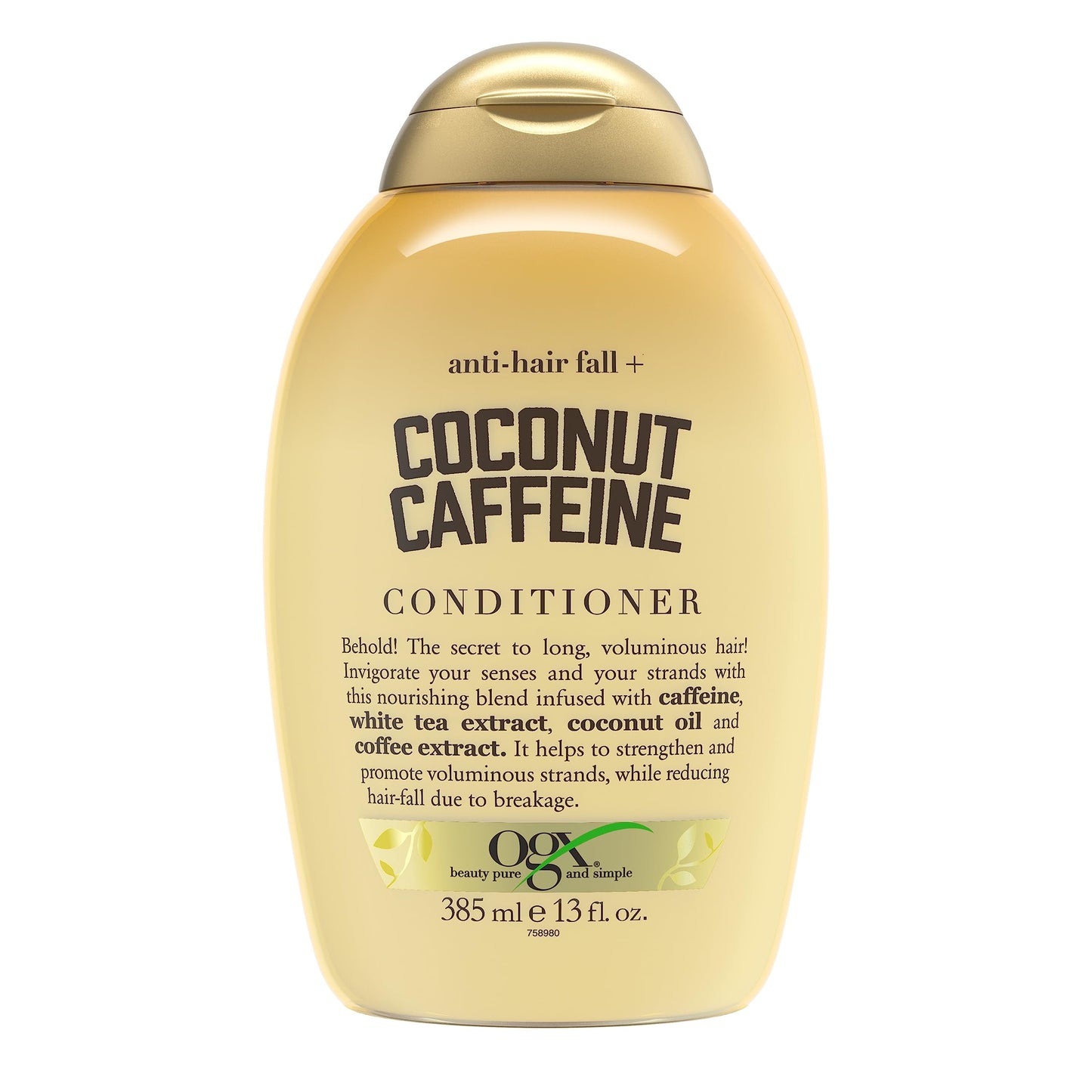 OGX Coconut Caffeine Strengthening Conditioner  | 13 fl oz