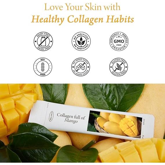 Korean Beauty Mango Collagen Jelly Sticks - 25 Packs