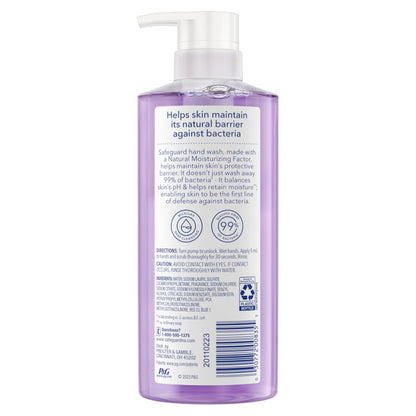 Safeguard Hydrating Liquid Hand Soap, (4-Pack, 15.5 oz)