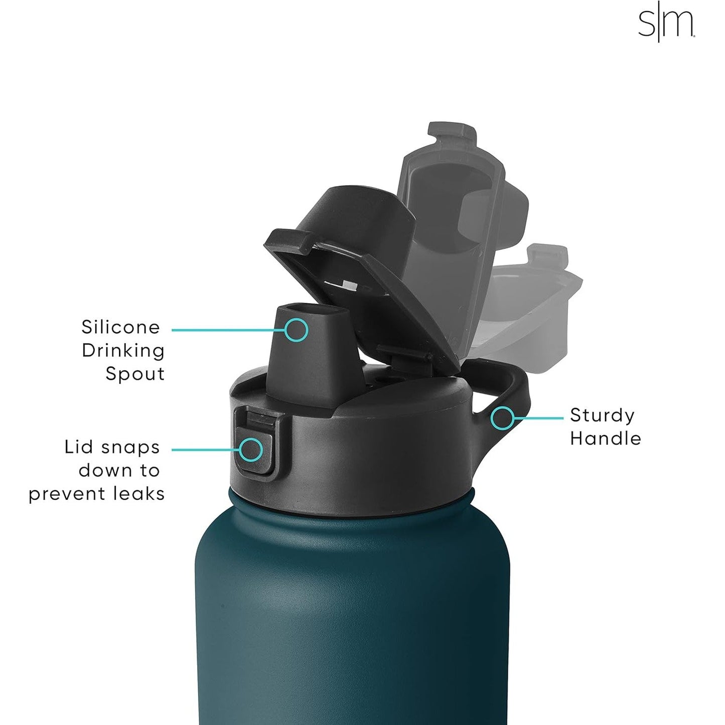 Simple Modern 64oz Summit Water Bottle (2-Pack)