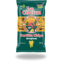La Cocina Original Stoneground Tortilla Chips - Lightly Salted (Large 14oz Bag)