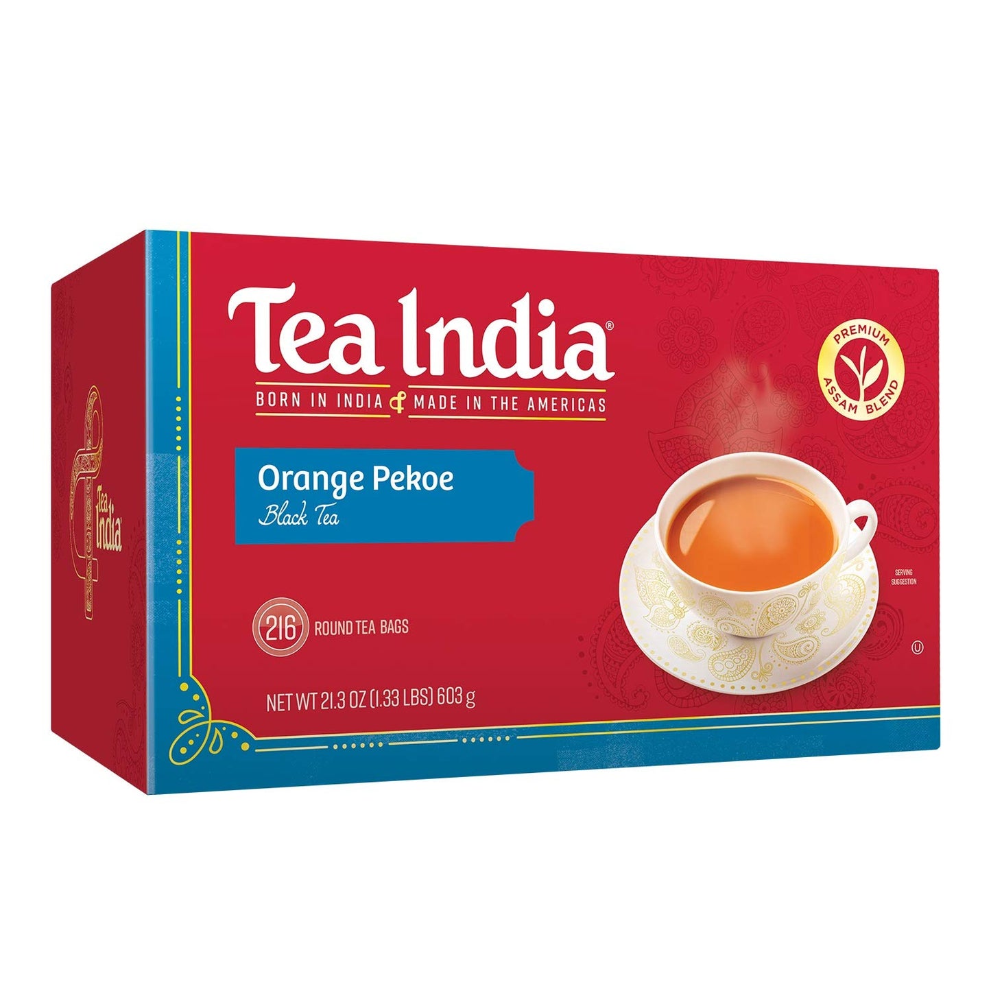Tea India Orange Pekoe Black Tea - (216 Teabags)