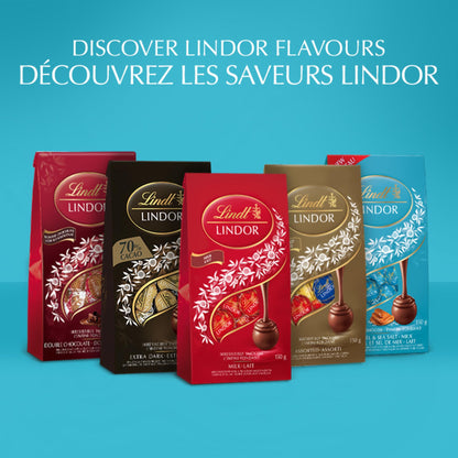 LINDOR Milk Caramel Sea Salt Truffles 150g