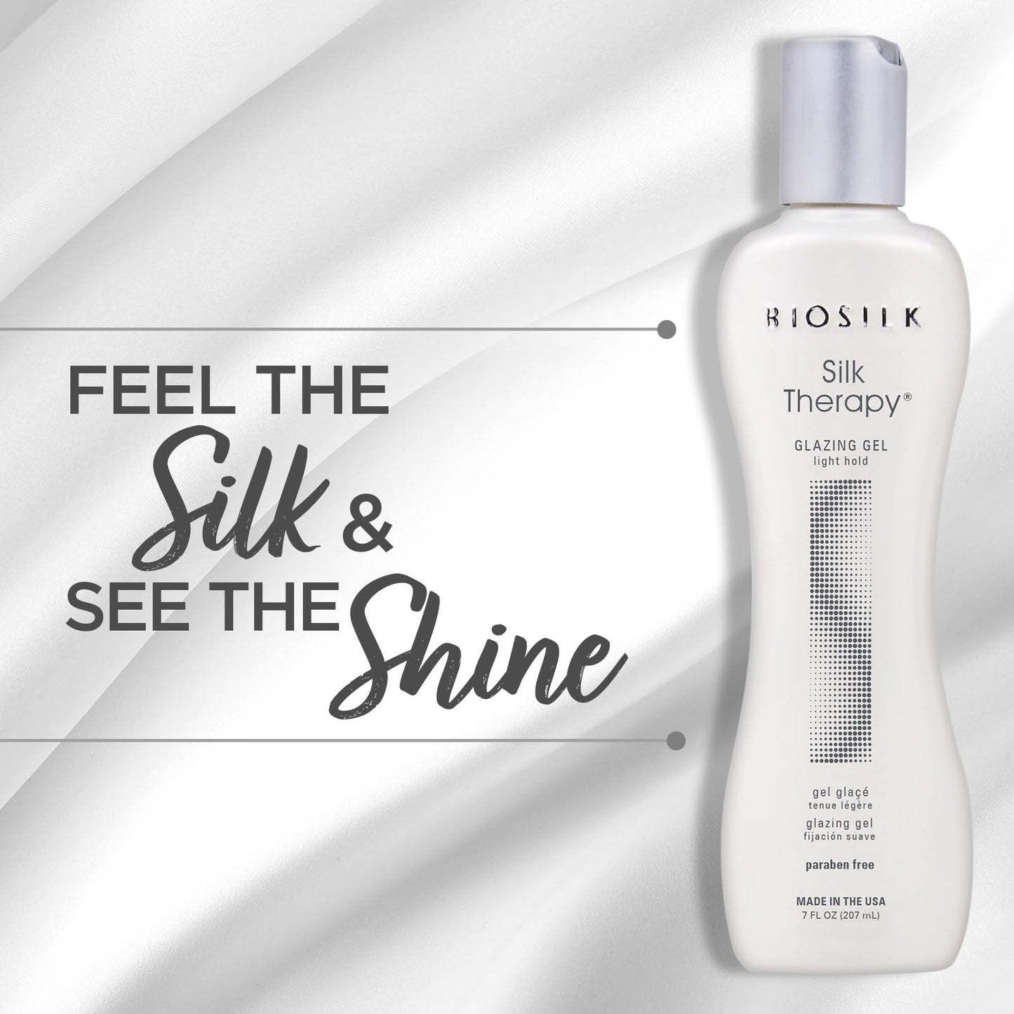 BioSilk Silk Therapy Glazing Gel -  (7 Oz)