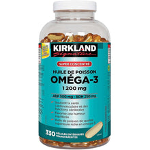 Kirkland Signature Omega-3 Fish Oil 1200mg (330 Softgels)