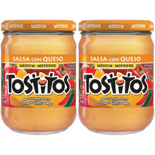 Tostitos Medium Salsa Con Queso Dip | Creamy Fiesta Cheese Dip | 13.5 oz (394 mL) Jar