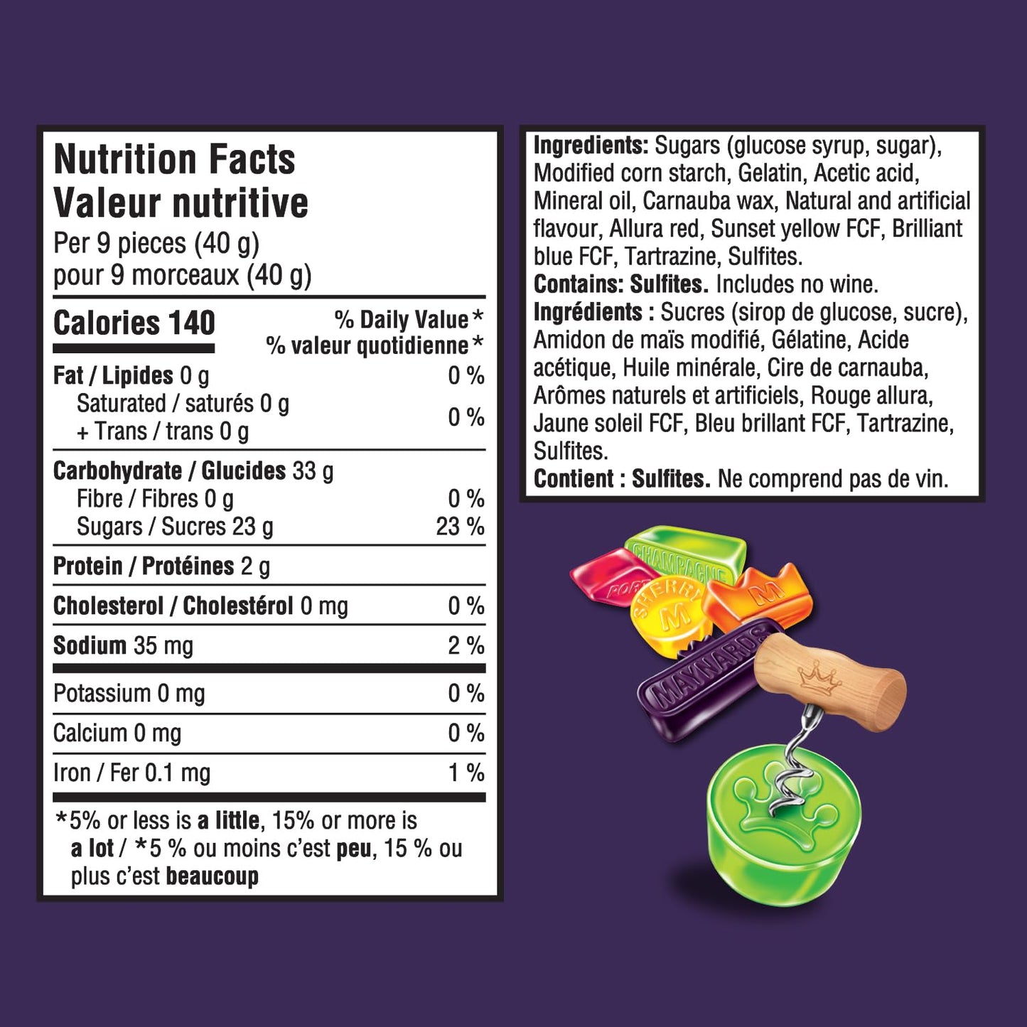 Maynards Original Wine Gums Candy - Chewy Fruity Delights (1kg Bulk Bag)