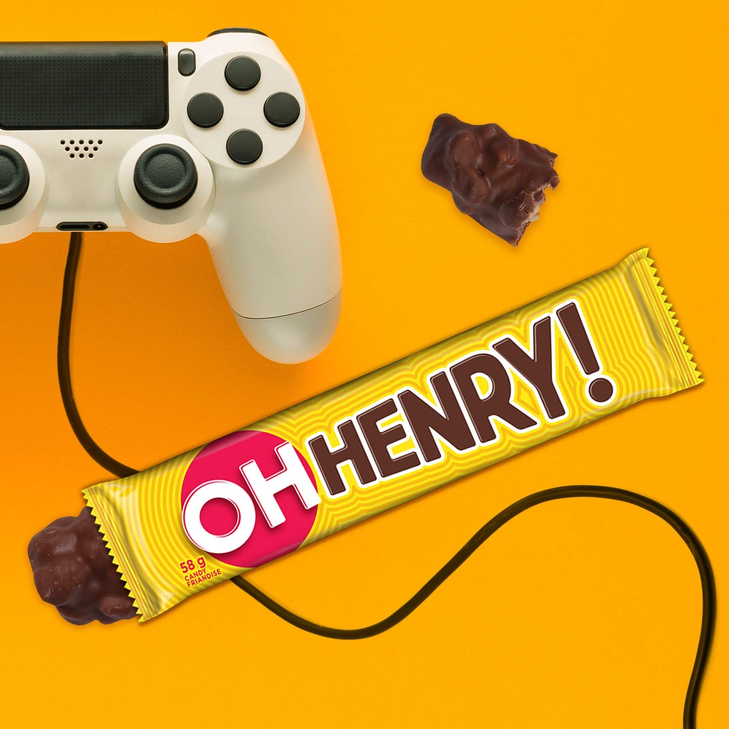 Oh Henry! Chocolate Bars - 4 Full Size Pack (232g)