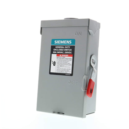 Siemens 60A 3-Pole Non-Fusible Safety Switch | 240V | GNF322RA