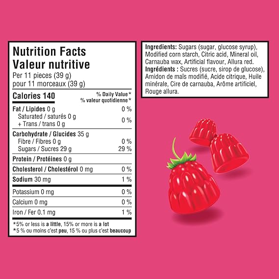Maynards Swedish Berries Candy – Family Size 28.7oz Bag