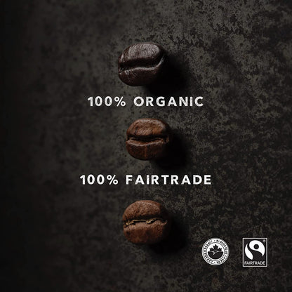 Kicking Horse Organic Decaf Coffee | Swiss Water Process, Dark Roast Whole Bean (1 lb Bag) | Fairtrade