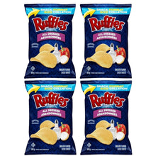 Ruffles All Dressed Potato Chips | (4-Pack, 2.1 oz )