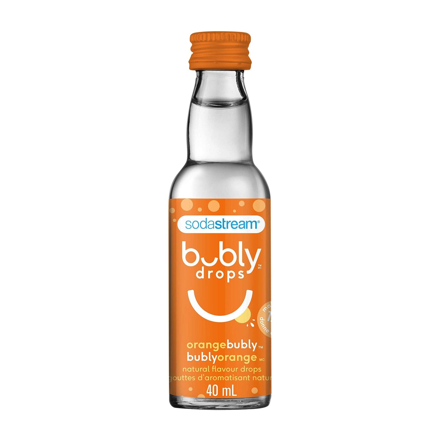 SodaStream bubly Drops: Orange Flavor |  (40ml)