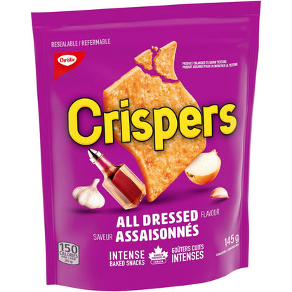 Christie Crispers, All Dressed Crackers, 145g