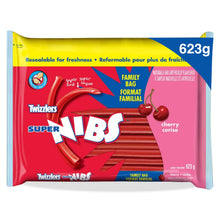 Twizzlers Super Nibs Cherry Licorice Style Candy (22oz Bag)