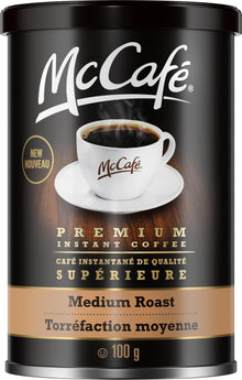 McCafe Premium Instant Coffee Medium Roast, 100g