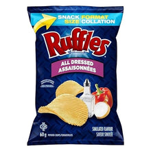 Ruffles All Dressed Ridged Chips - 4  Pack (60g)