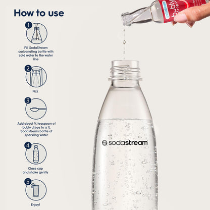 SodaStream bubly Drops: Orange Flavor |  (40ml)