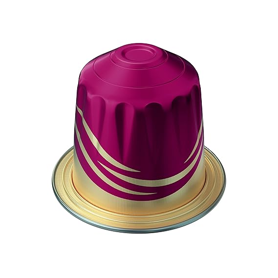 Tim Hortons Classic Lungo Coffee Capsules – 10ct Nespresso Original Line Compatible | Rich Dark Roast for an Elegant, Extended Brew