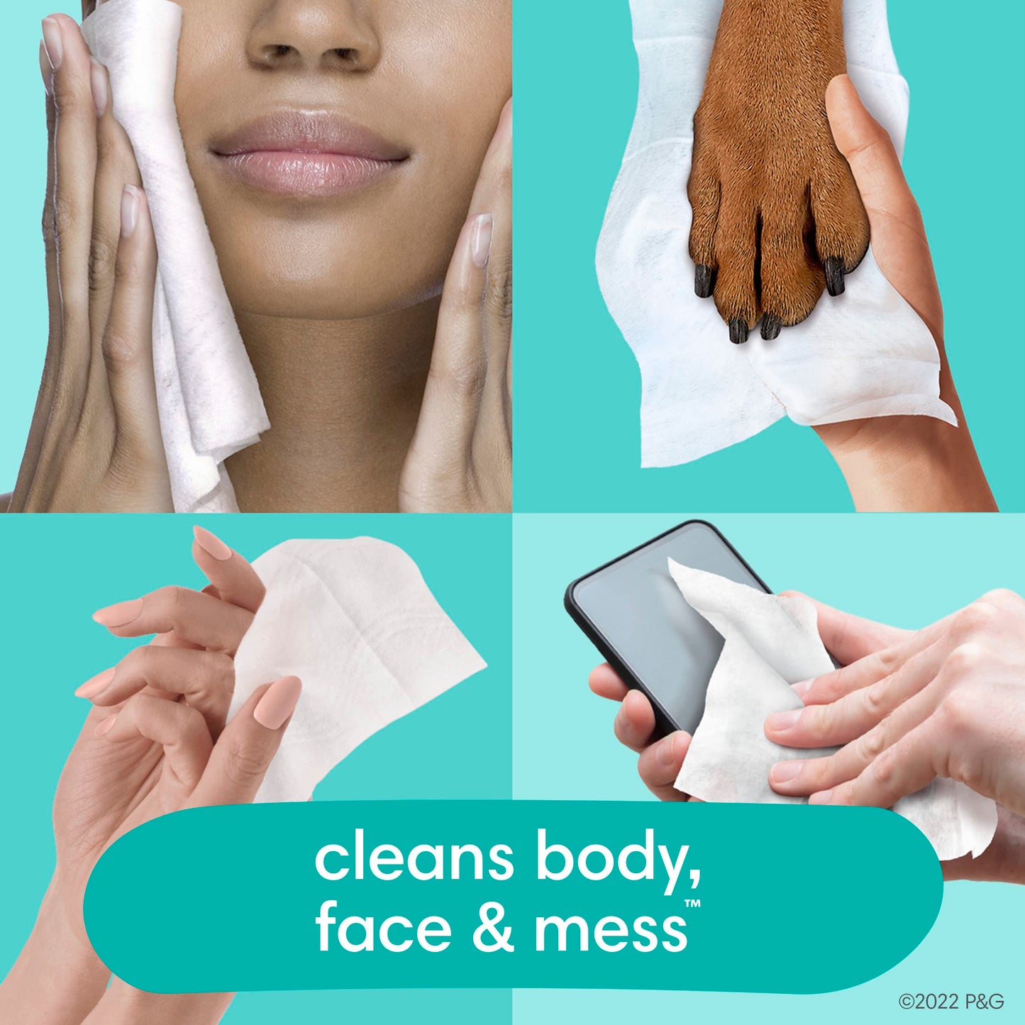 Pampers Baby Wipes  – 3 Pop-Top Packs (168 Wipes)