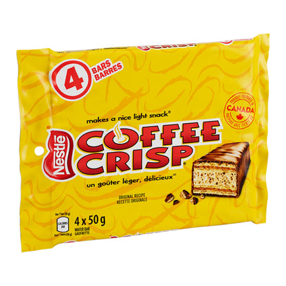 Nestle Coffee Crisp Multipack Candy Coated Chocolates, 4 x 50 g
