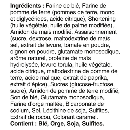 CRISPERS, Smokey Bacon Crackers,  145 g