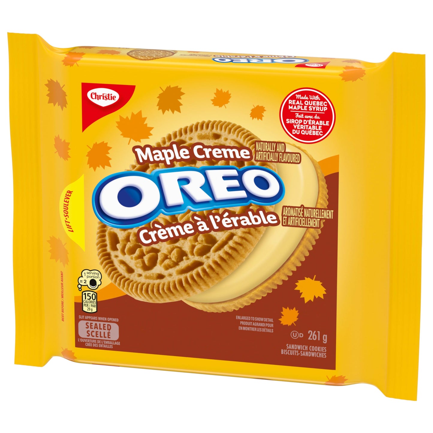 OREO Maple Creme Sandwich Cookies |  9.2 oz