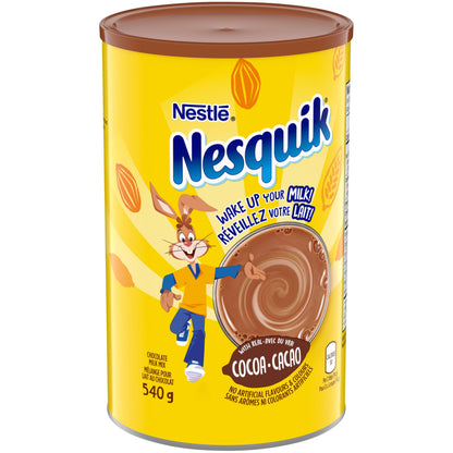 Nesquik Less Sugar Chocolate Milk Powder (19oz Canister)