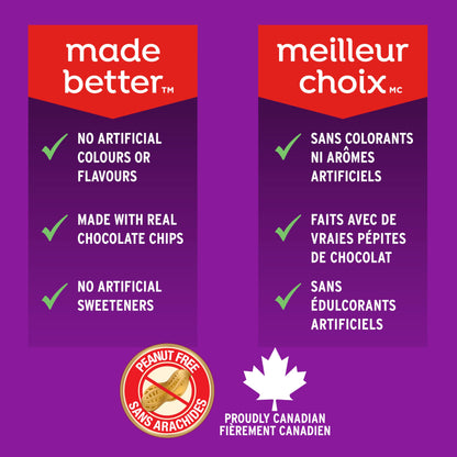 Bear Paws Chocolate Chip Cookies - 480g, 12 Pouches