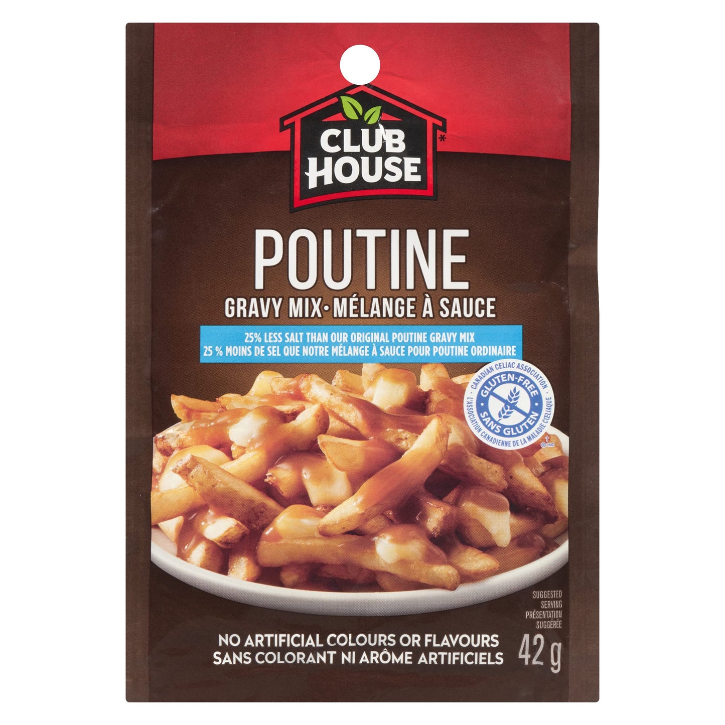 Club House Poutine Gravy Mix, 42g