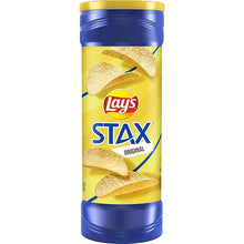 Lay's Stax Original Potato Crisps, Stackable Snack | 4 Pack (5.75 o)