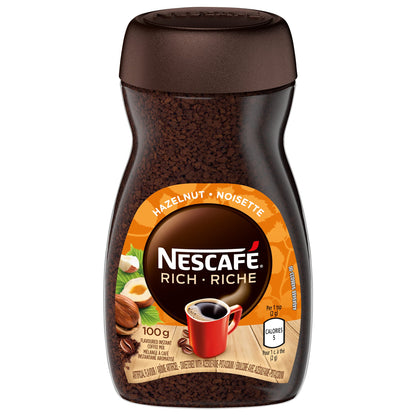 Nescafé Rich Hazelnut Instant Coffee - (100g Jar)