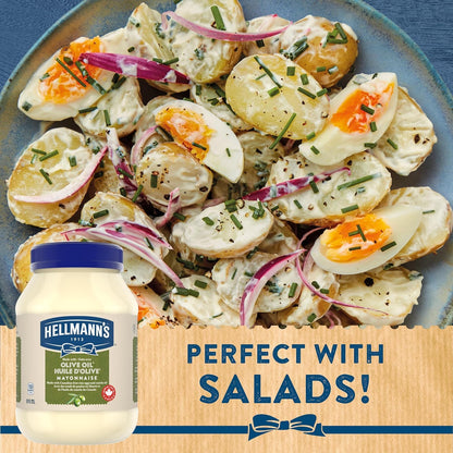 Hellmann's Olive Oil Mayonnaise - 890 ml