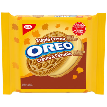 OREO Maple Creme Sandwich Cookies |  9.2 oz
