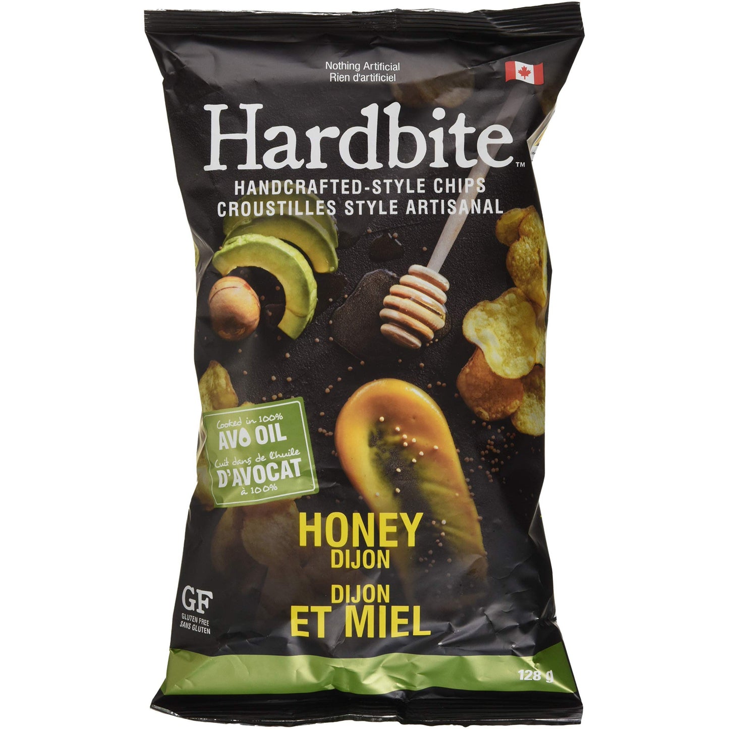 Hardbite Honey Dijon Kettle-Style Potato Chips | 4.5 oz Bag