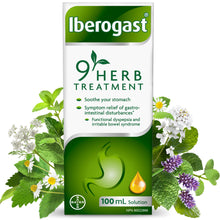 Bayer Iberogast Digestive Relief Drops - 9 Herbal Stomach & Gut Support - 100ml