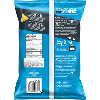 Popcorners White Cheddar Never Fried Snacks - 4 Pack (142g)