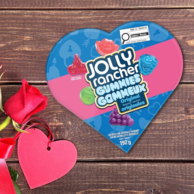 JOLLY RANCHER Gummies Heart Box 192g