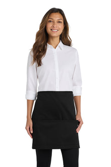 Port Authority® Easy Care Half Bistro Apron with Stain Release. A706