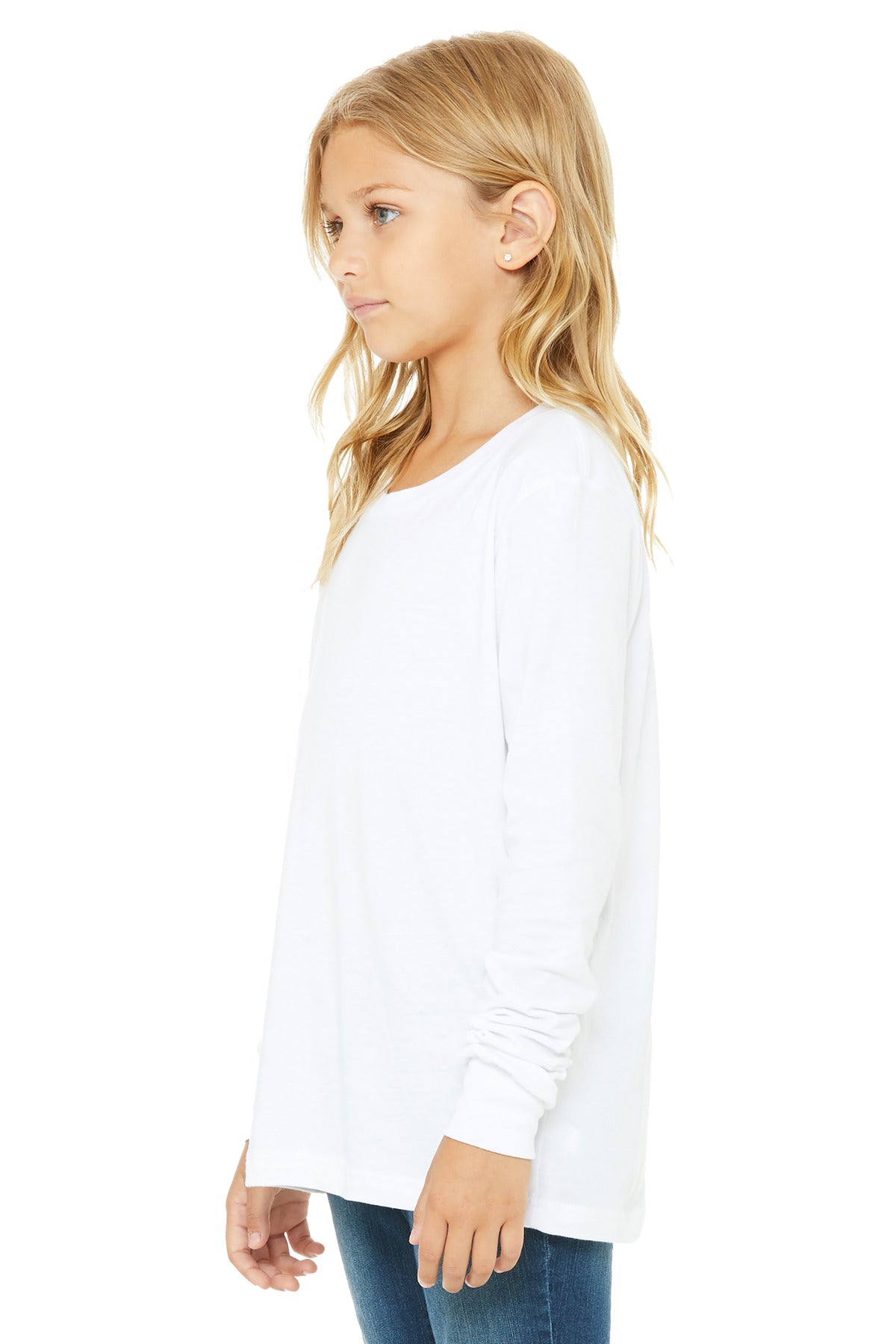 BELLA+CANVAS® Youth Jersey Long Sleeve Tee BC3501Y