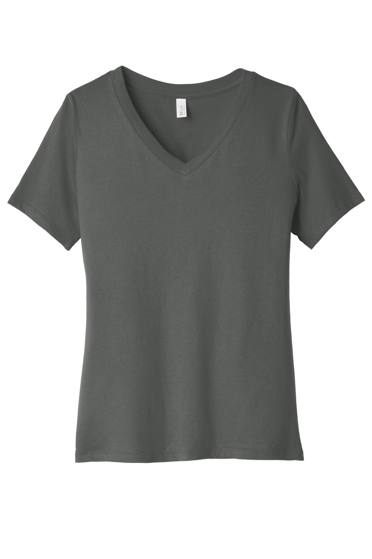 BELLA+CANVAS ® Women's Relaxed Jersey Short Sleeve V-Neck Tee. BC6405