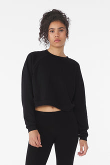 BELLA+CANVAS® Women's Raglan Pullover Sponge Fleece BC7505