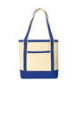 Port Authority® Medium Cotton Canvas Tote. BG412